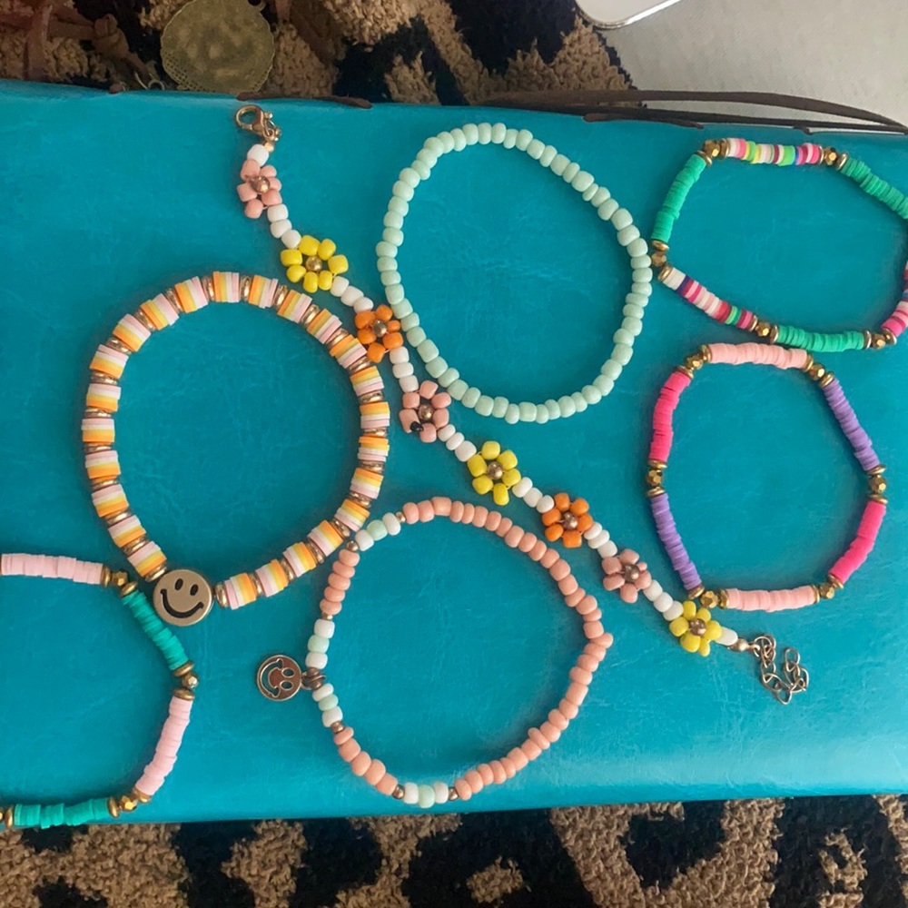 Beaded bracelets!